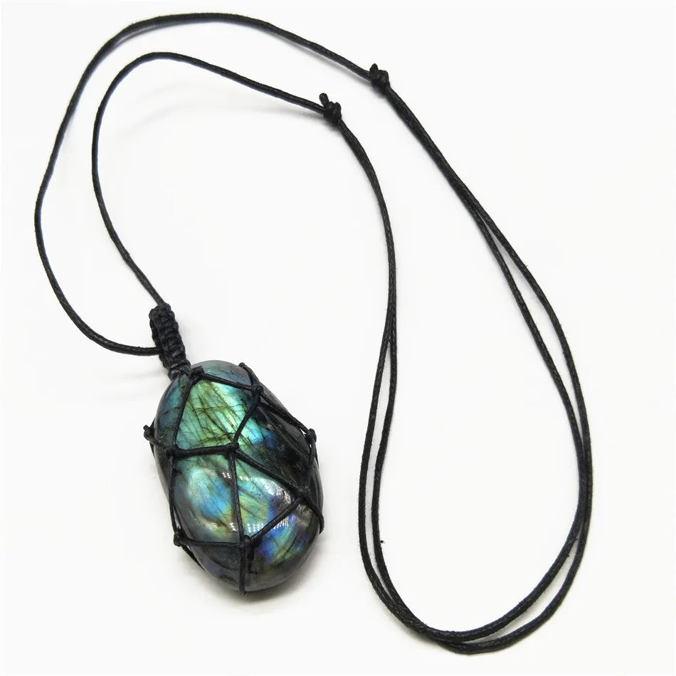 Dragons Heart Labradorite Necklace