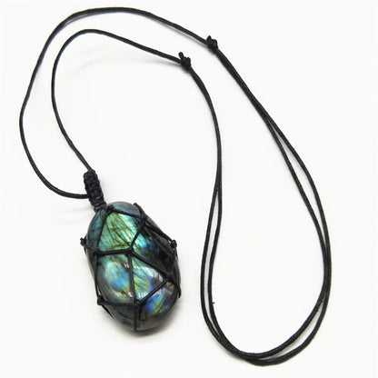 Dragons Heart Labradorite Necklace
