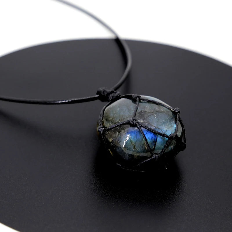 Dragons Heart Labradorite Necklace