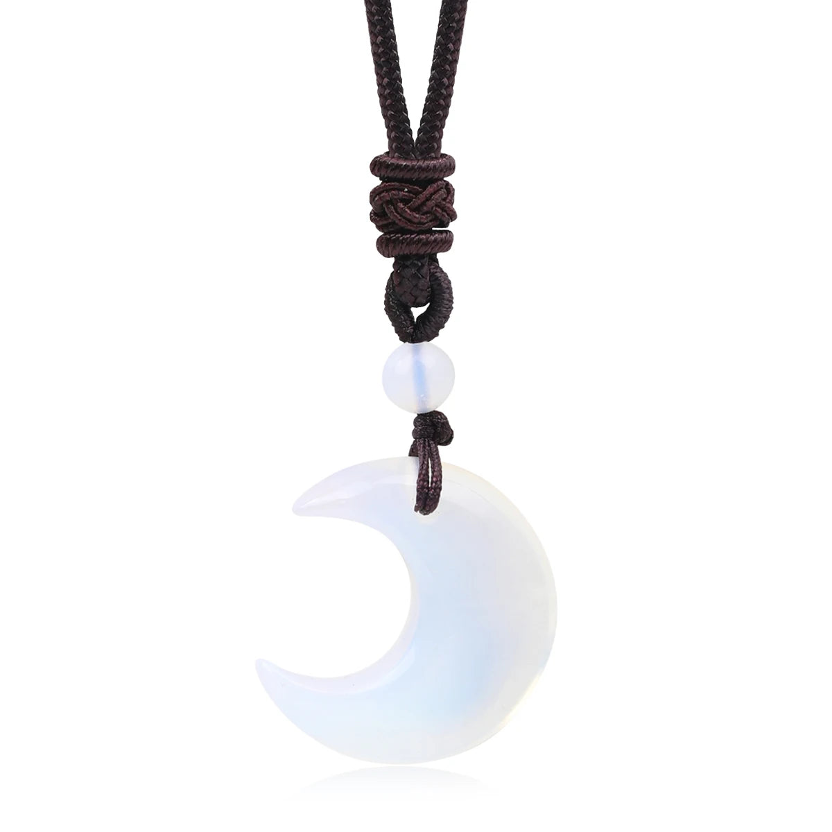 Crystal Crescent Moon Necklaces