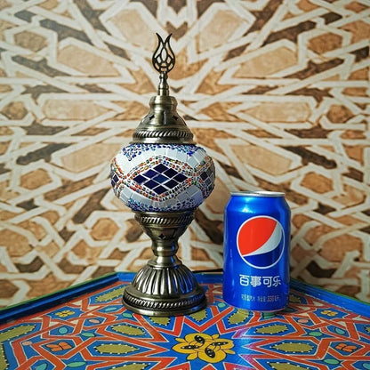 Stained Glass Mosaic Table Lamp