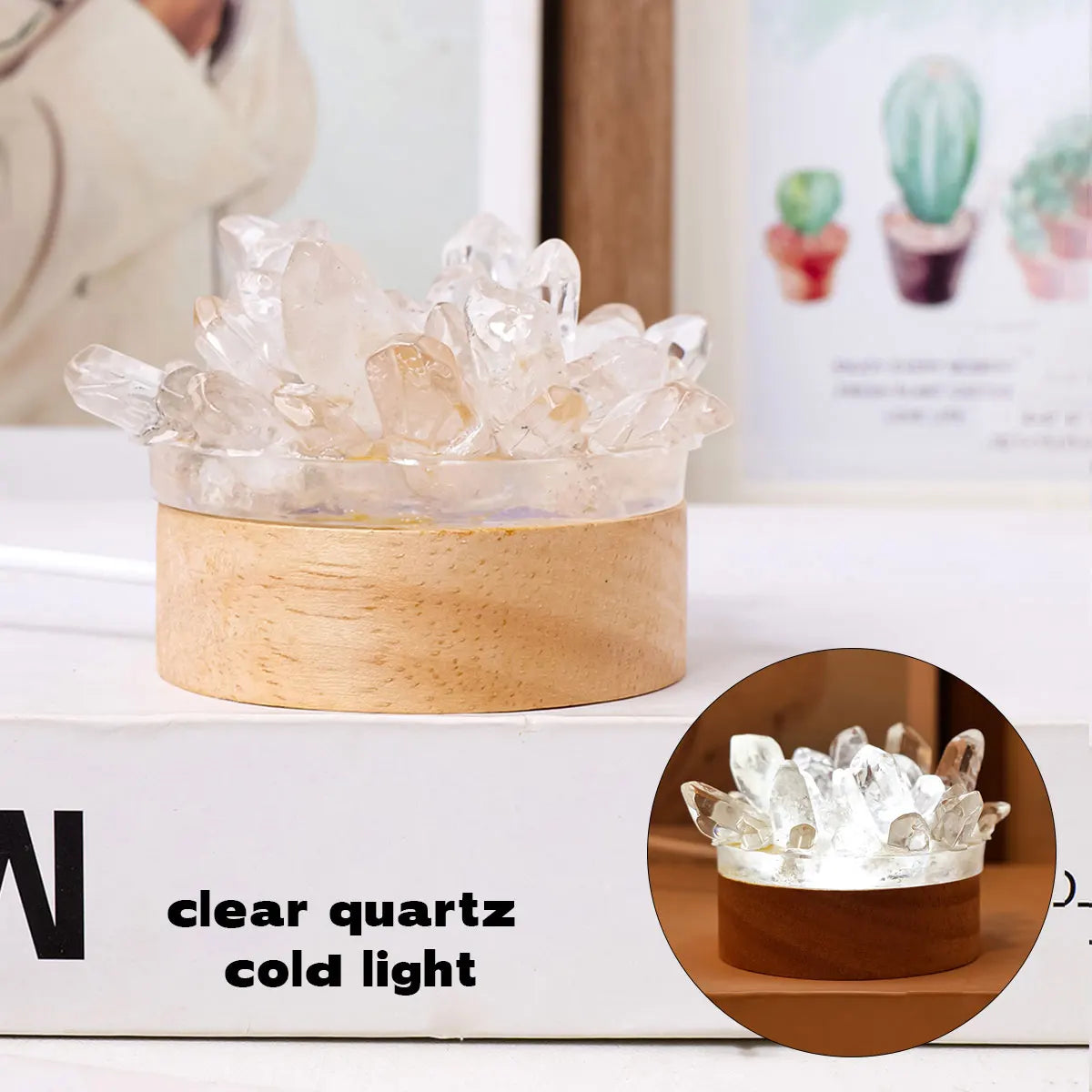 Amethyst Quartz Mini Crystal Lamps