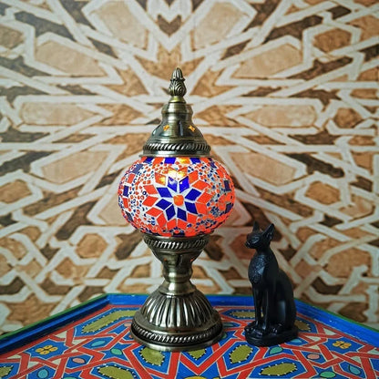 Stained Glass Mosaic Table Lamp