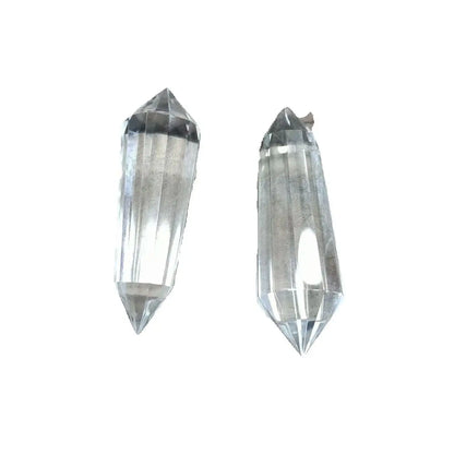 Clear Quartz Crystal Wand Vogel Cut 12 Sided 3 inch