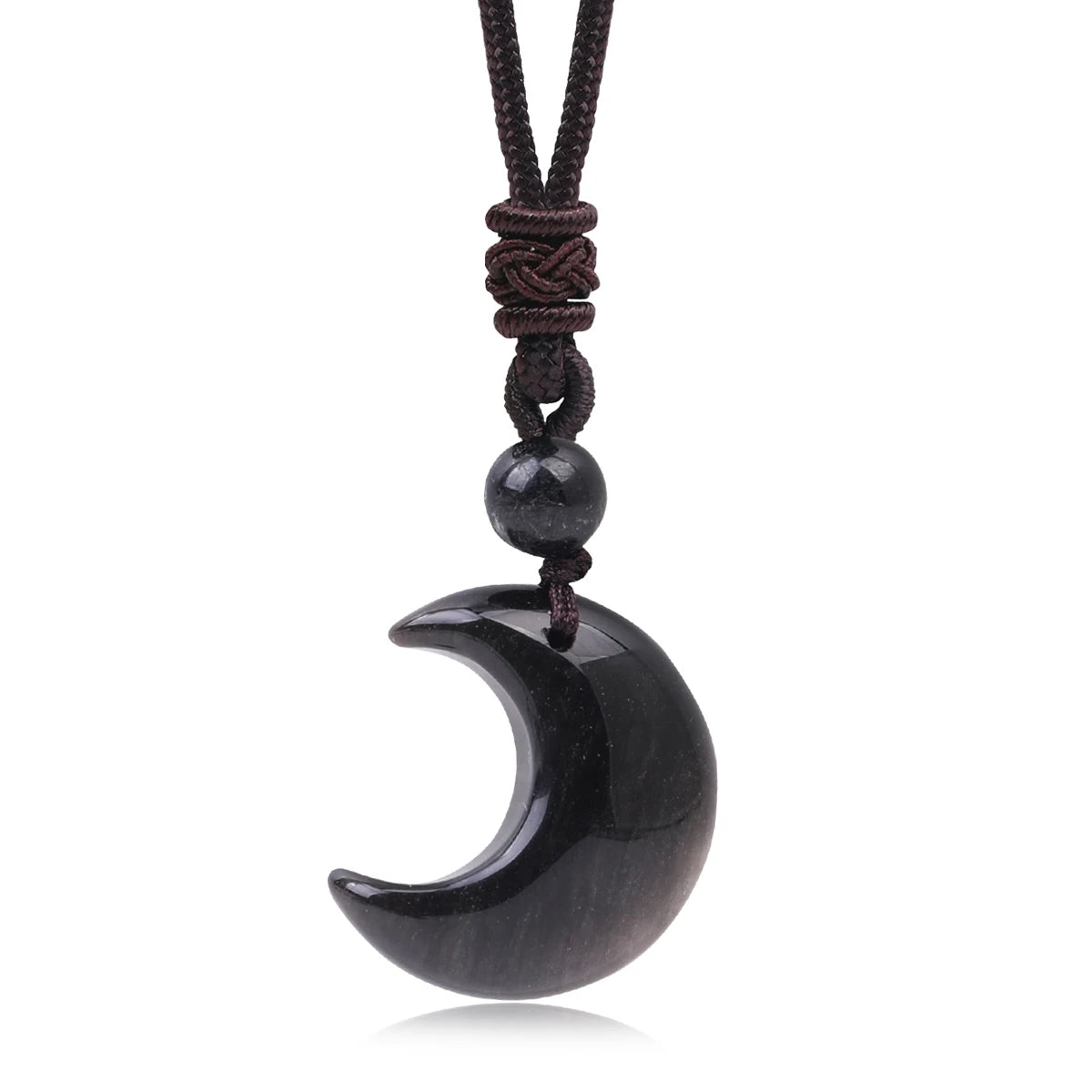 Crystal Crescent Moon Necklaces