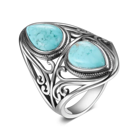 Turquoise Vintage Silver Ring