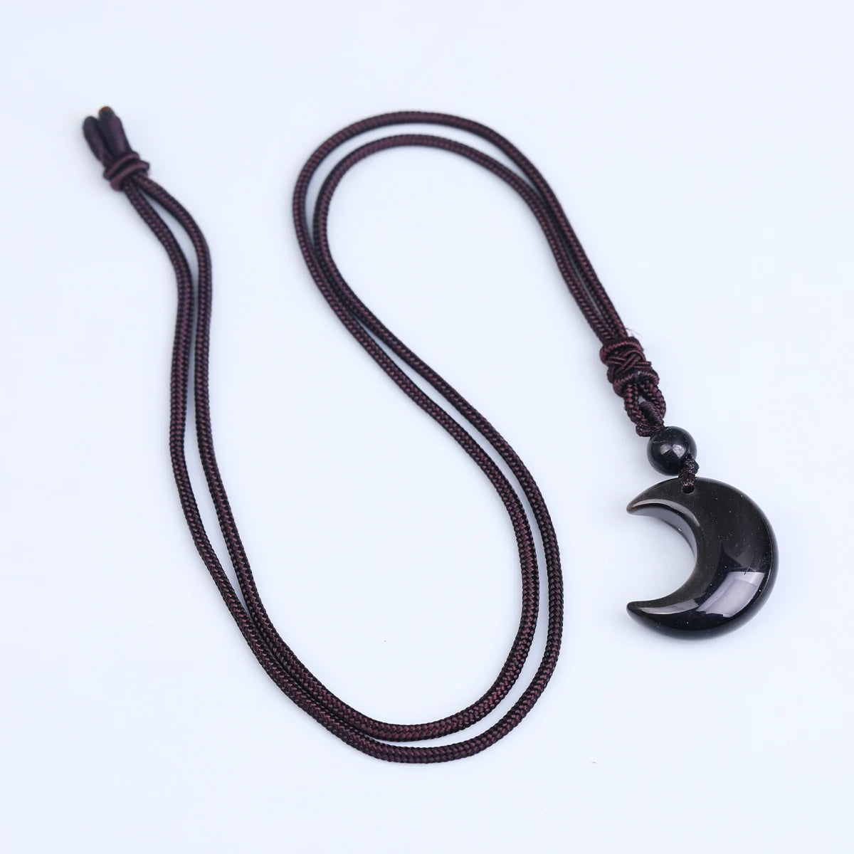 Crystal Crescent Moon Necklaces