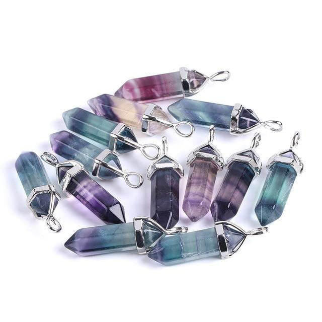 Fluorite Crystal Necklace